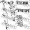 TOYOT 4860930060 Mounting, shock absorbers